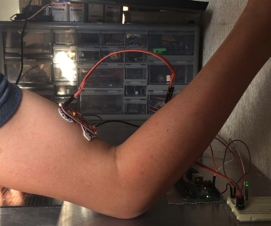 Controll an LED With Your Muscles