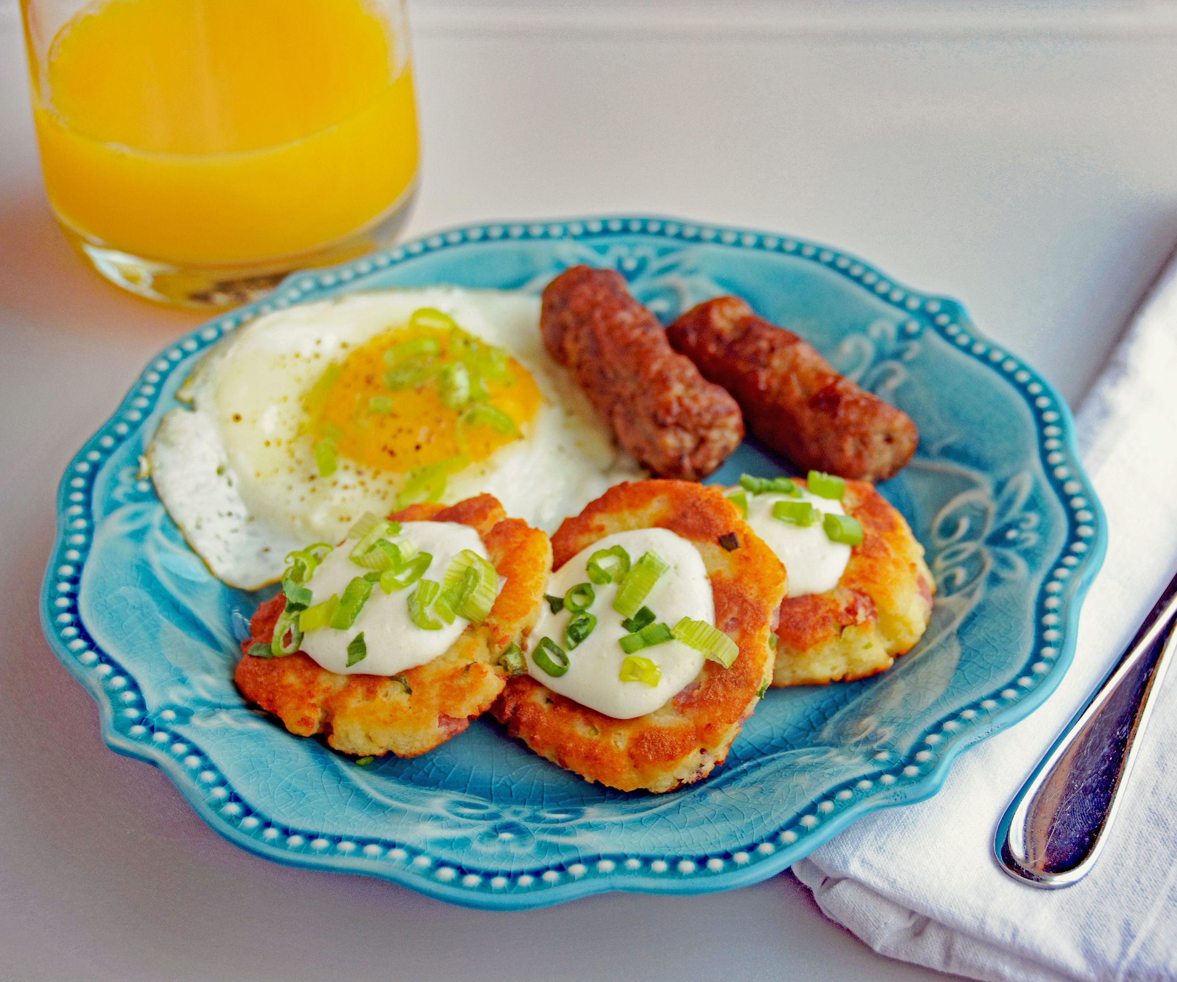 Incredibly Simple Potato Cakes - From Instant Mashed Potatoes!