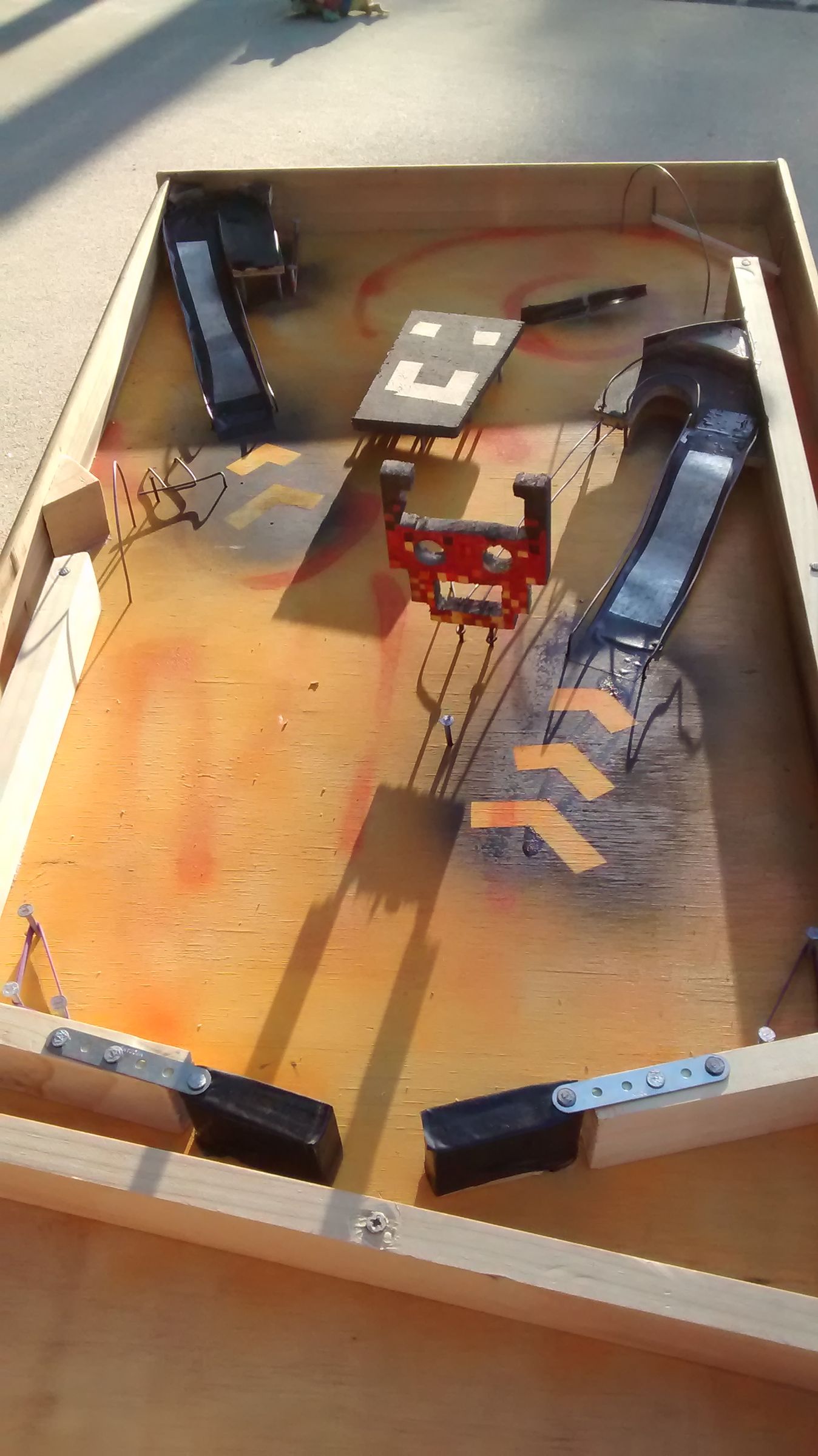 Homemade Pinball Machine