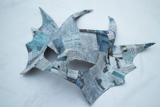 Easy Paper Mache Mask : 9 Steps (with Pictures) - Instructables
