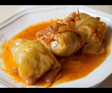 Cabbage Rolls Stuffed (The Best)