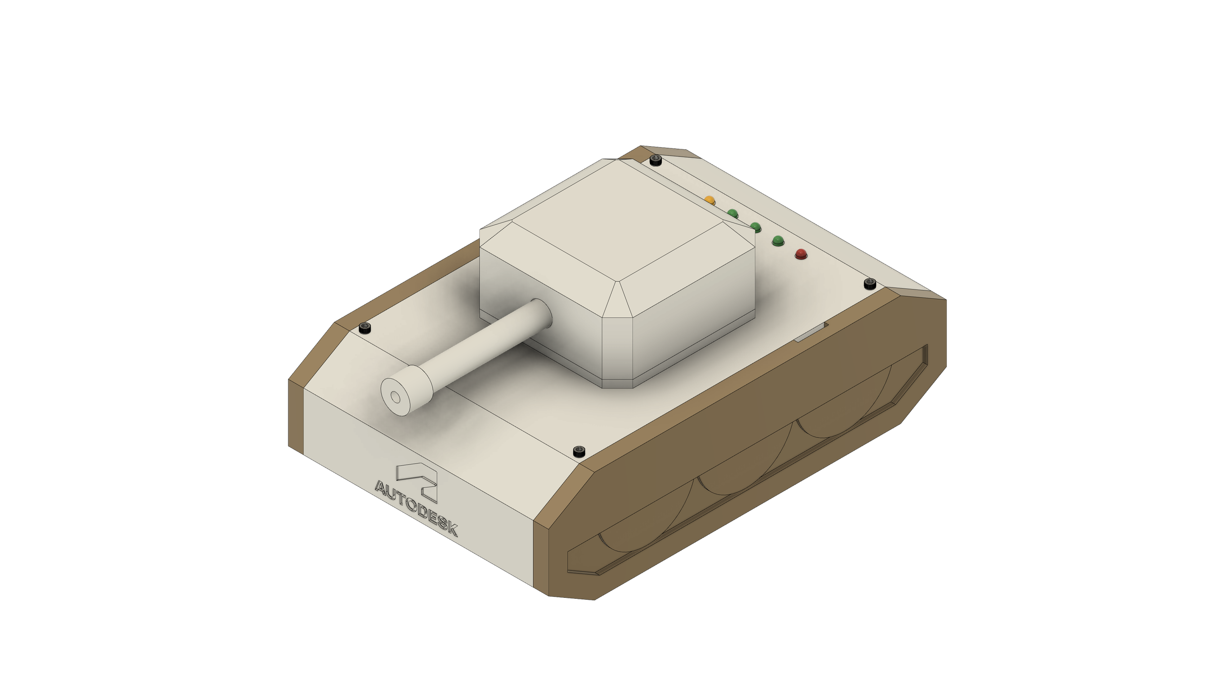 Autodesk Tanks (inspired From the Video Game Wii Tanks) 8 Steps (with