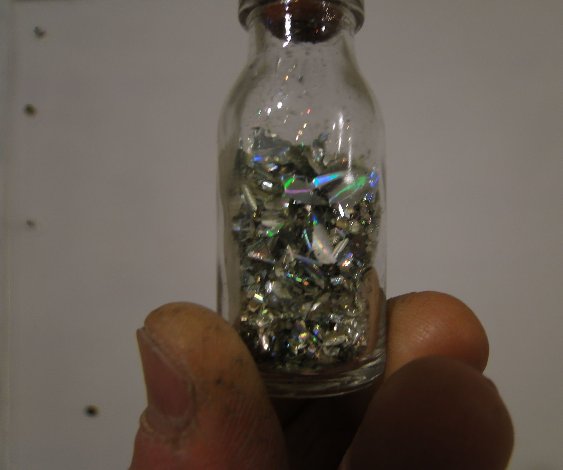 Opal Like Pigment From Old CD