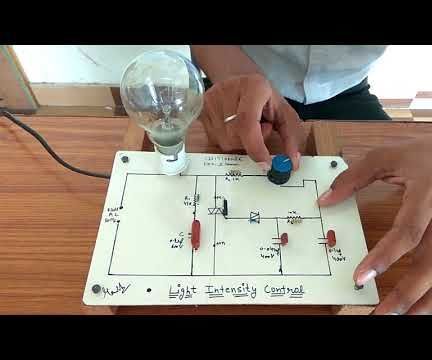 Light Intensity Control Using SCR