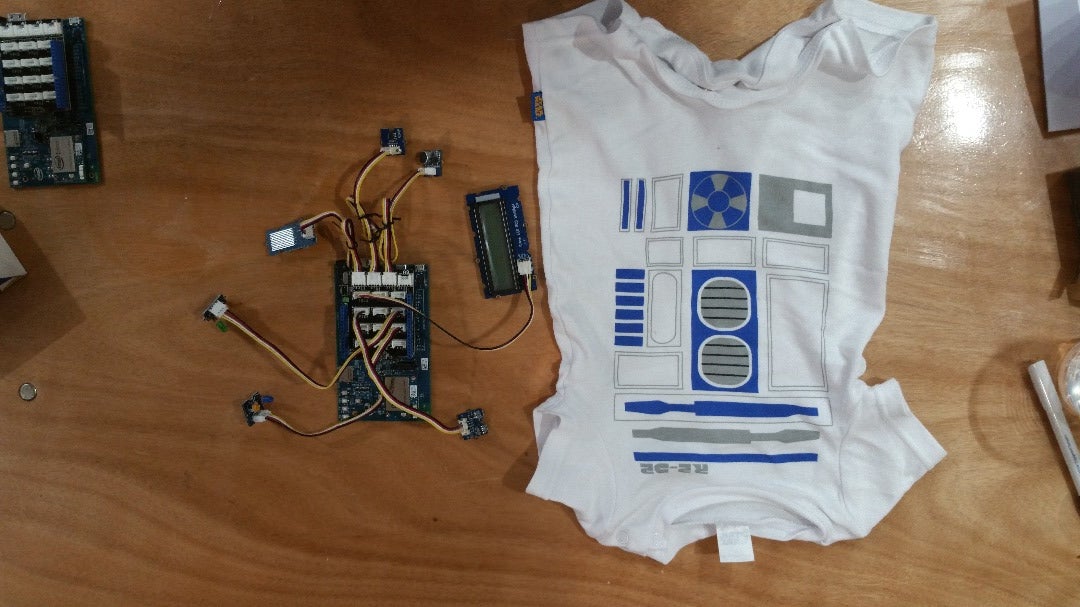 Intel Edison Smart Wearable Baby Monitor - Part 1