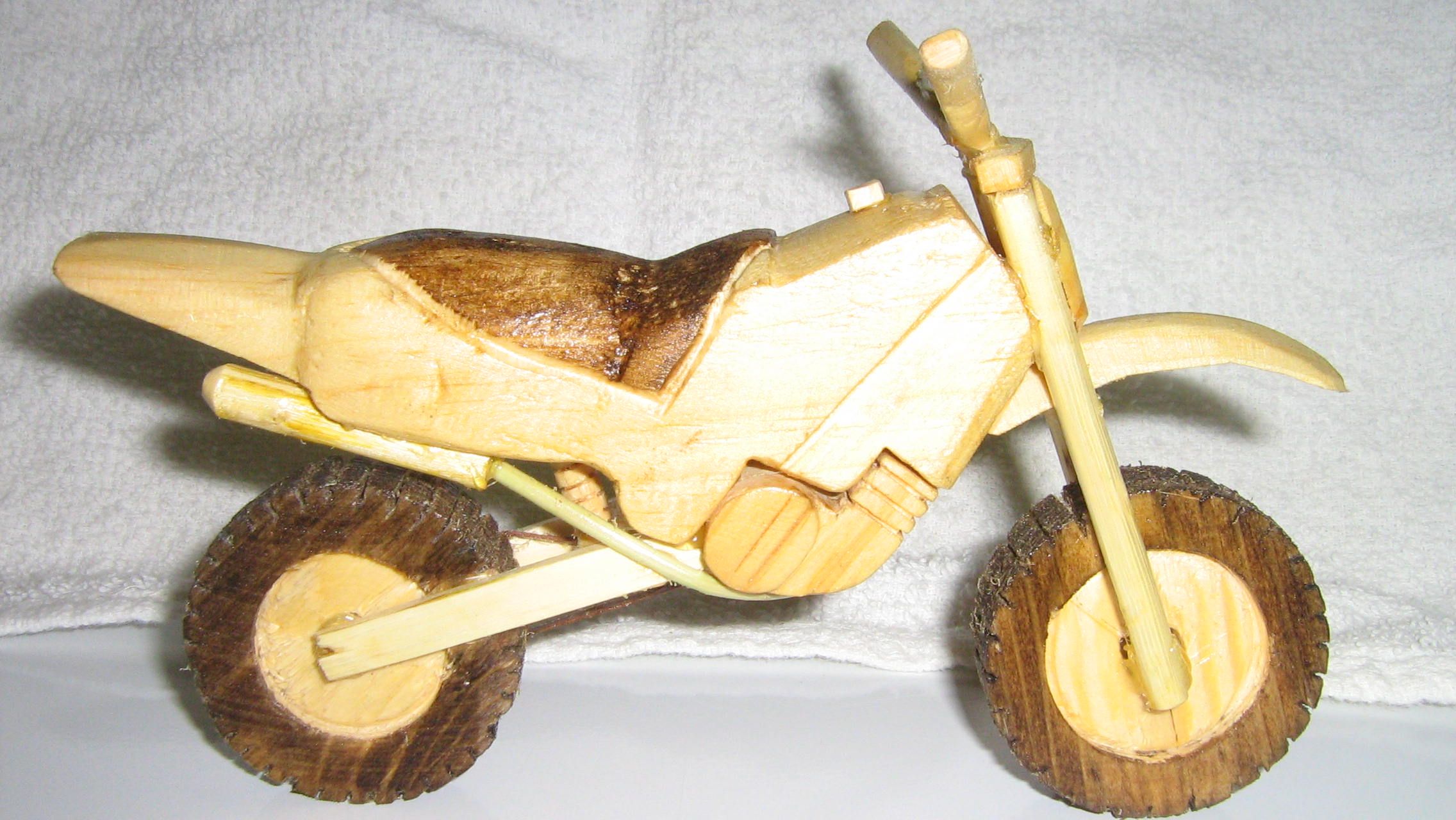 Wooden Dirt Bike Model Instructables