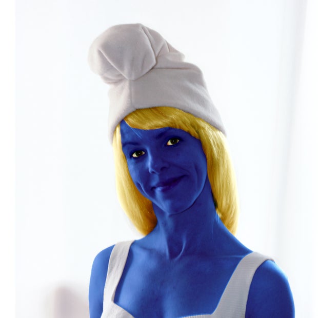 Easy Smurf Costume With Pattern : 3 Steps (with Pictures) - Instructables easy-smurf-costume-with-pattern-3-steps-with-pictures-instructables