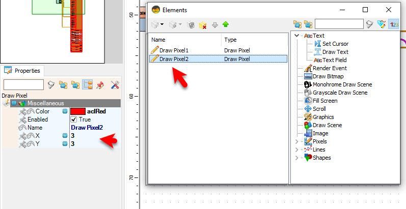 In Visuino Set Components
