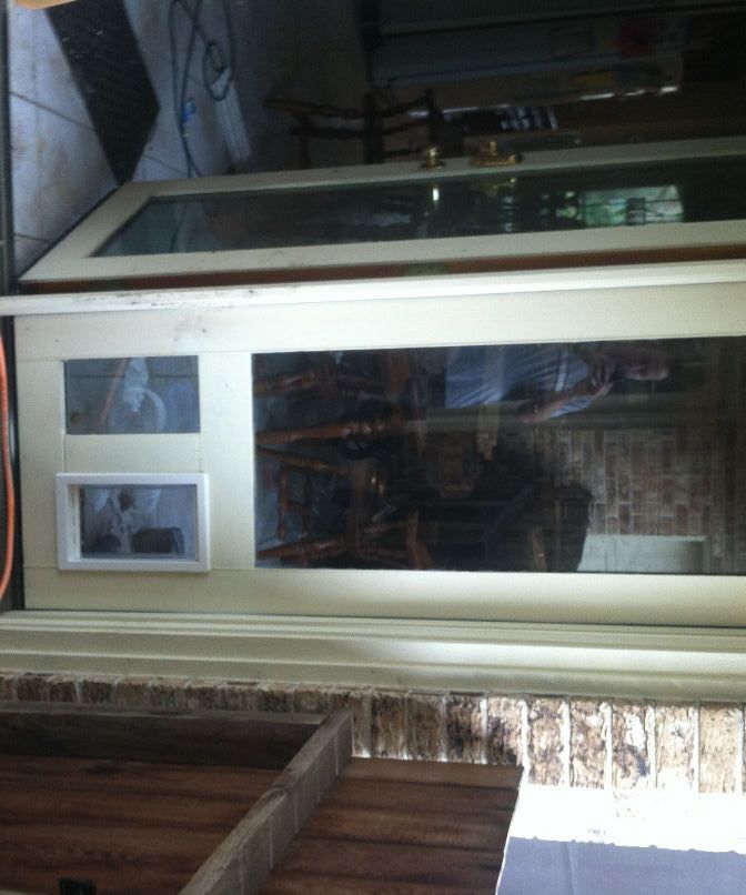 Dog Door Installed in a Insulated Glass Unit