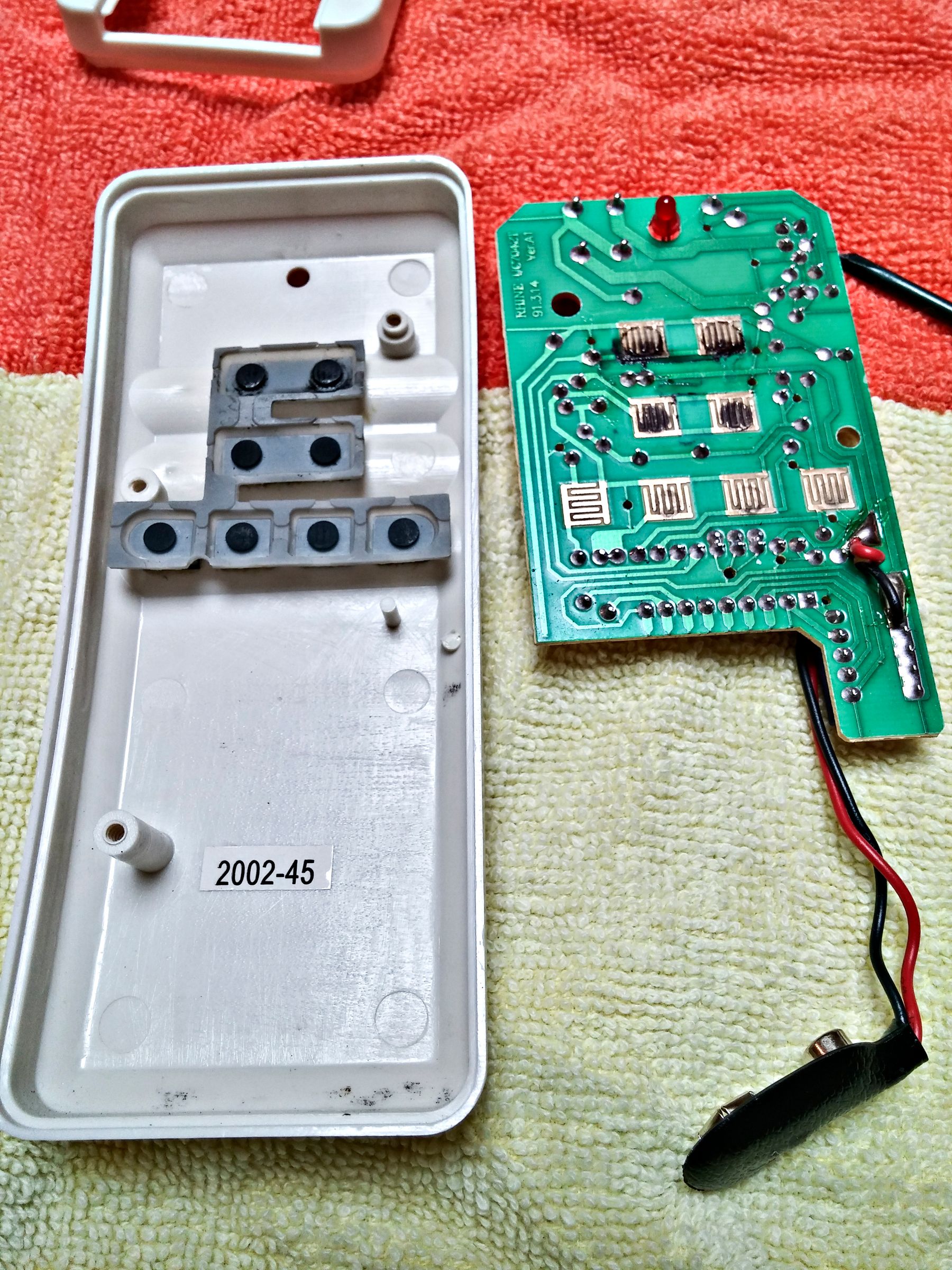 Repairing a Hunter Fan Remote Control 5 Steps Instructables