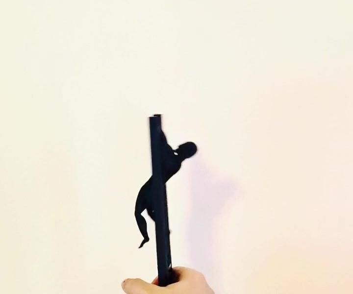 Tumbling and Twirling Gymnast Toy! (TinkerCAD & 3D Printing)