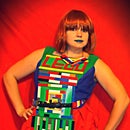 Lego Dress (How To Attach Legos To Clothing)