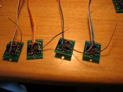 Connecting the ThereminVision Sensor Modules