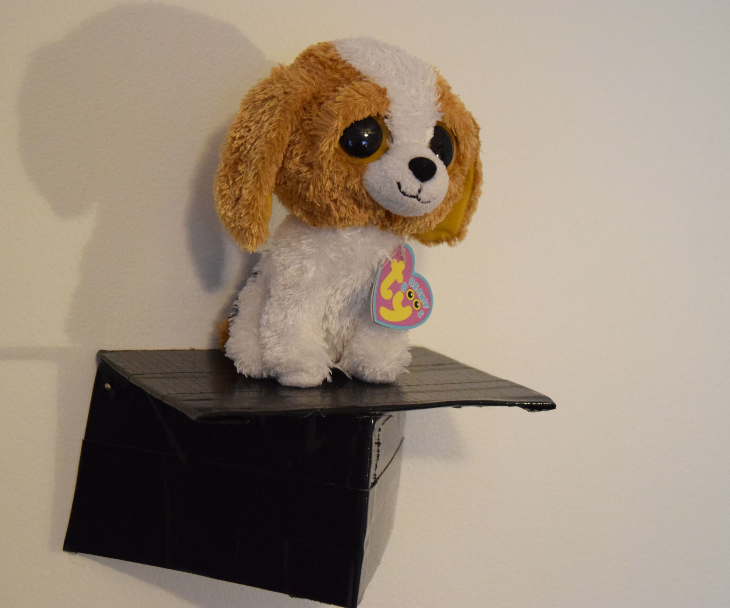 Cardboard And Duct Tape Shelf