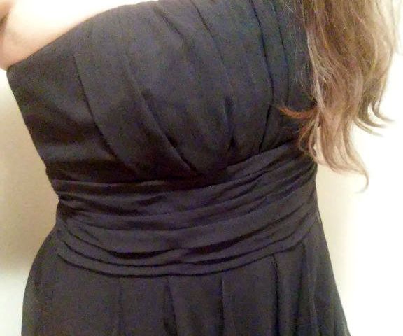 Quick Fix for a Strapless Dress