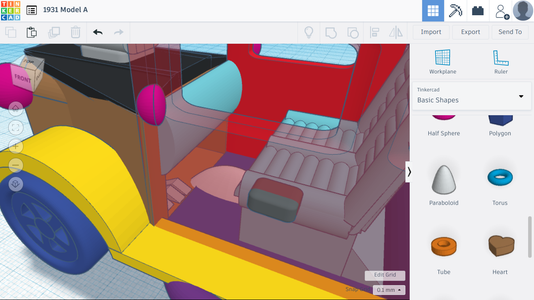 How to Make a Model a and Scene Using Tinkercad : 33 Steps (with ...