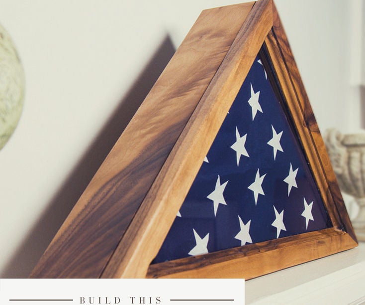 How to Build a Memorial Flag Case 6 Steps Instructables