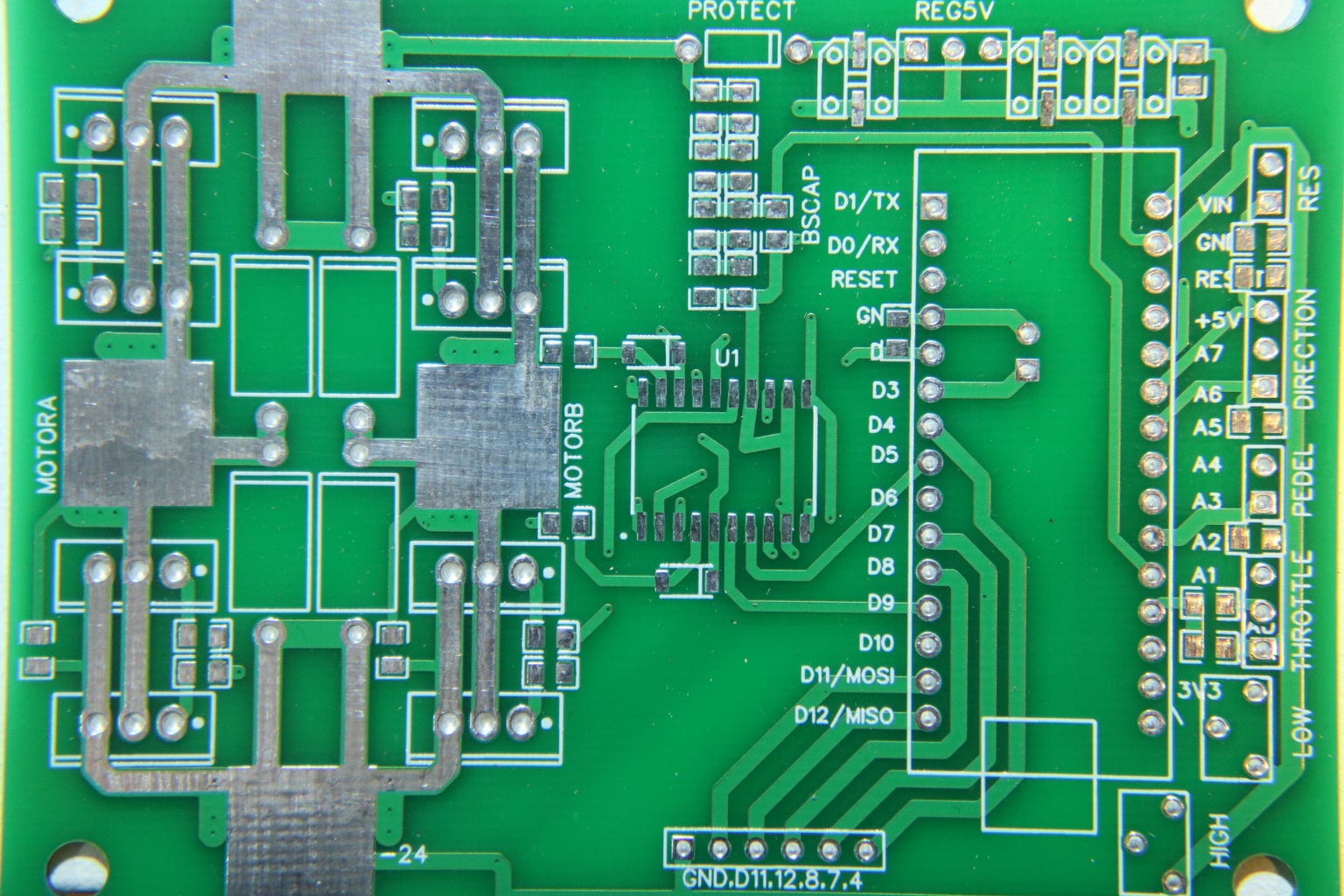 DIY High Current Motor Driver (h Circuit Diagram