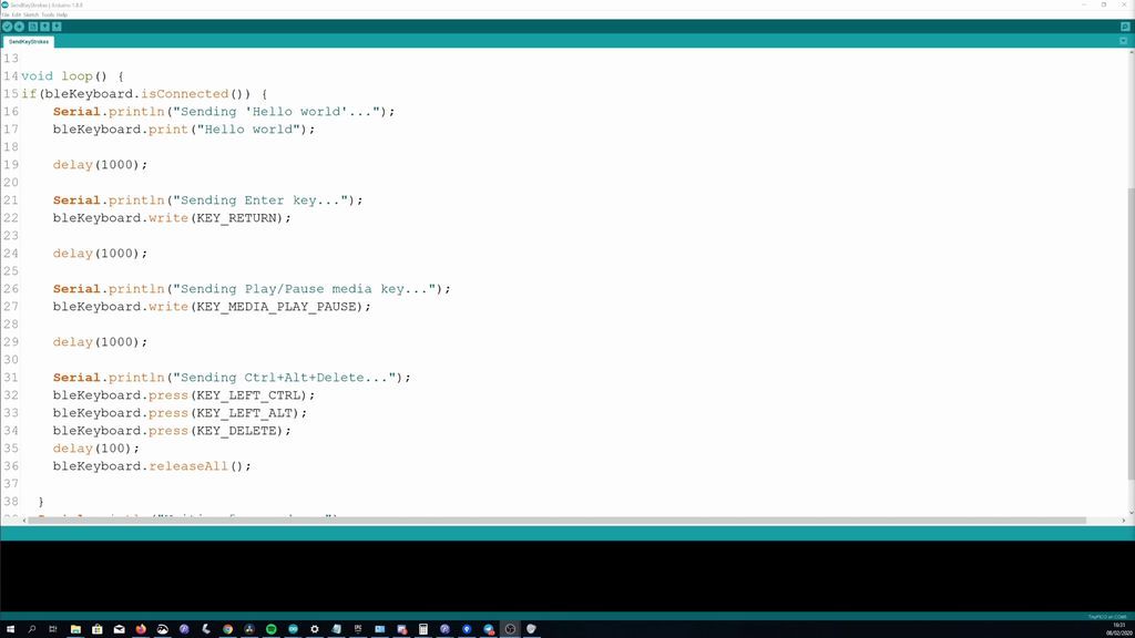 Looking at the Example