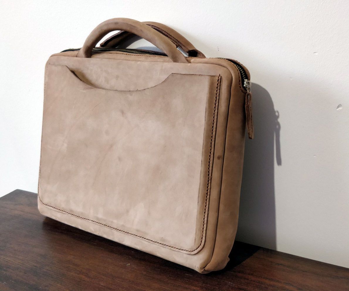 Leather Laptop Portfolio