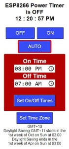 Updating the TimeZone/dst on a Completed Power Timer