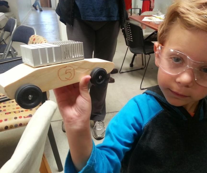 SLO Maker Academy Pinewood Derby Curriculum