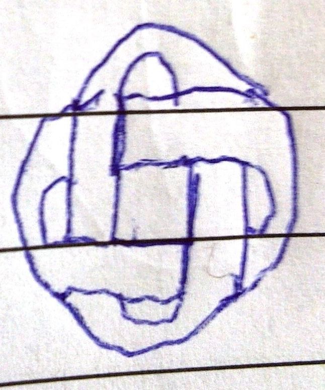 How to Draw Two Locking Rings