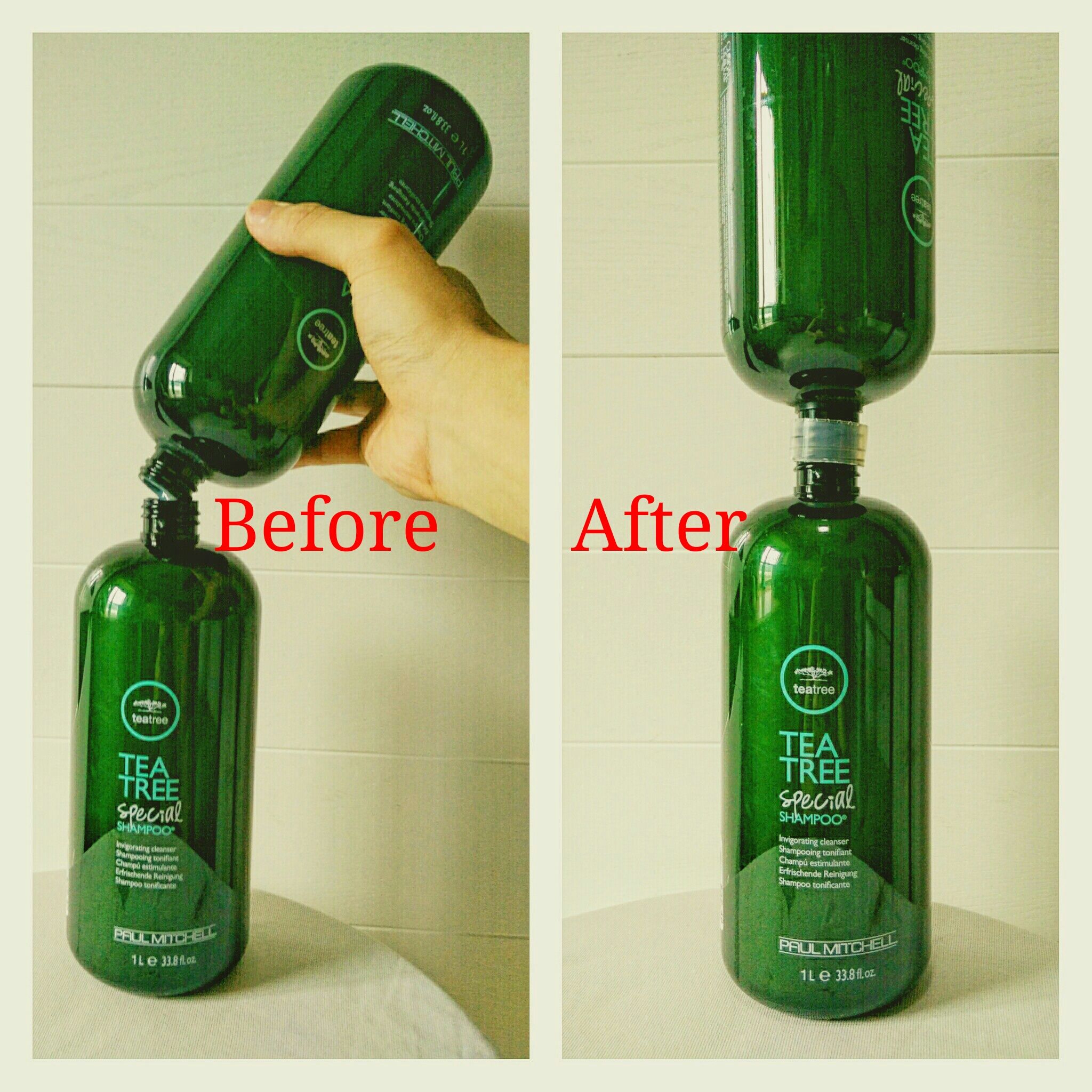EZ Shampoo Bottle Transfer Instructables