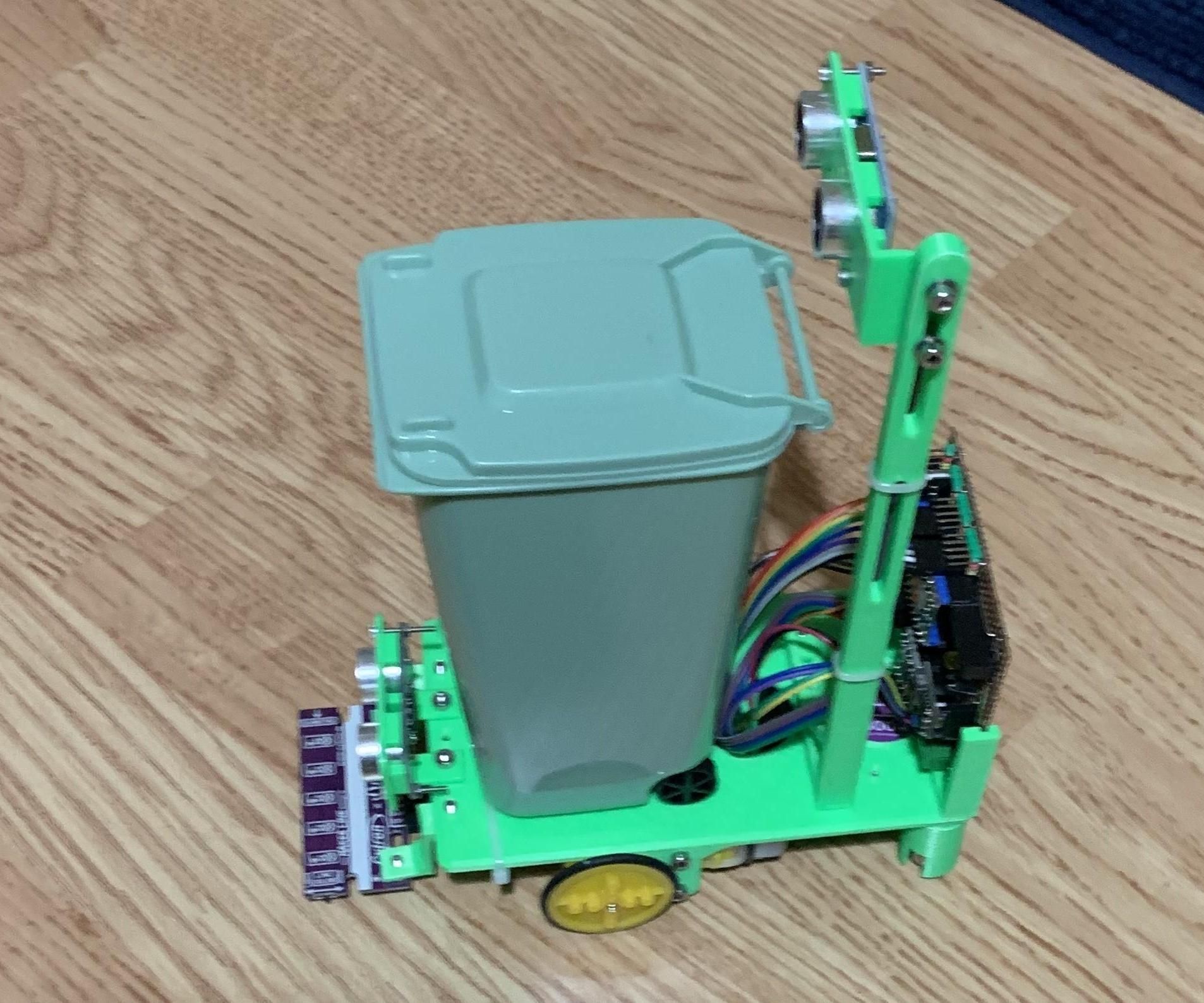 Trash Can Robot and Waiter : 6 Steps (with Pictures) - Instructables