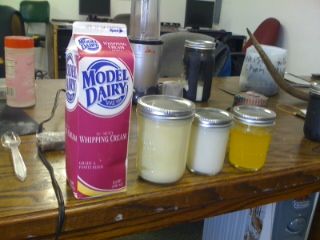 Making Solar Butter and Ghee