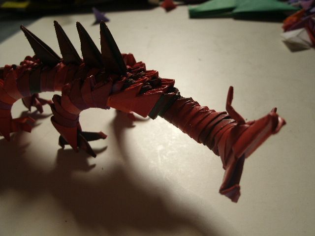 Modular Origami Dragon by Namer