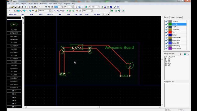 Lay Out a Circuit Board