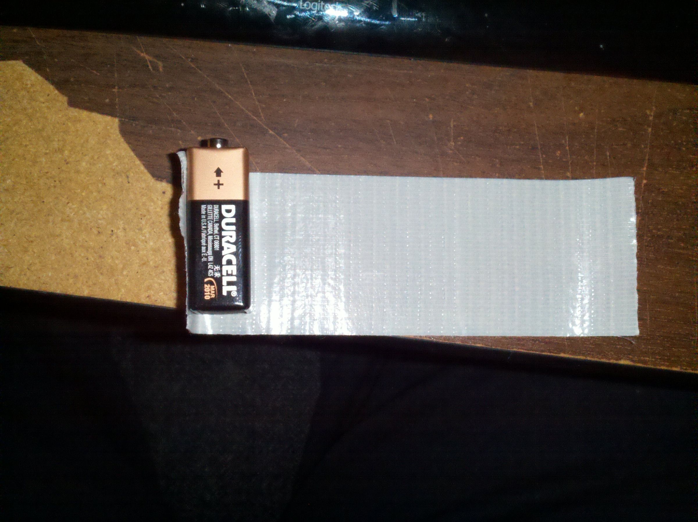 Improve 9v Batteries With Duct Tape! 5 Steps Instructables
