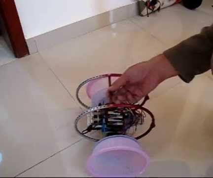 Rollbars for Self Balancing Robot and on Stairs