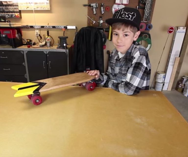Old School Skateboard