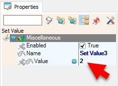 In Visuino Add & Set Components