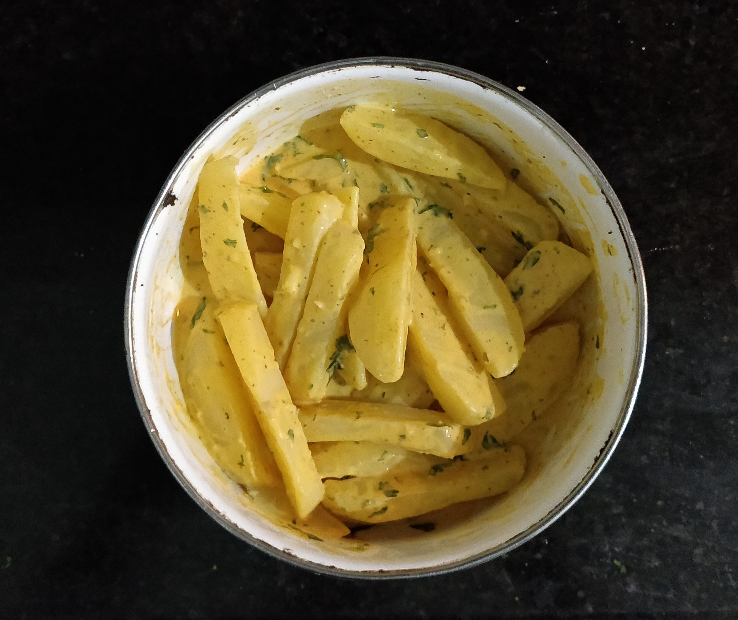 Deep Fried Potato Wedges (piripiri) 5 Steps Instructables