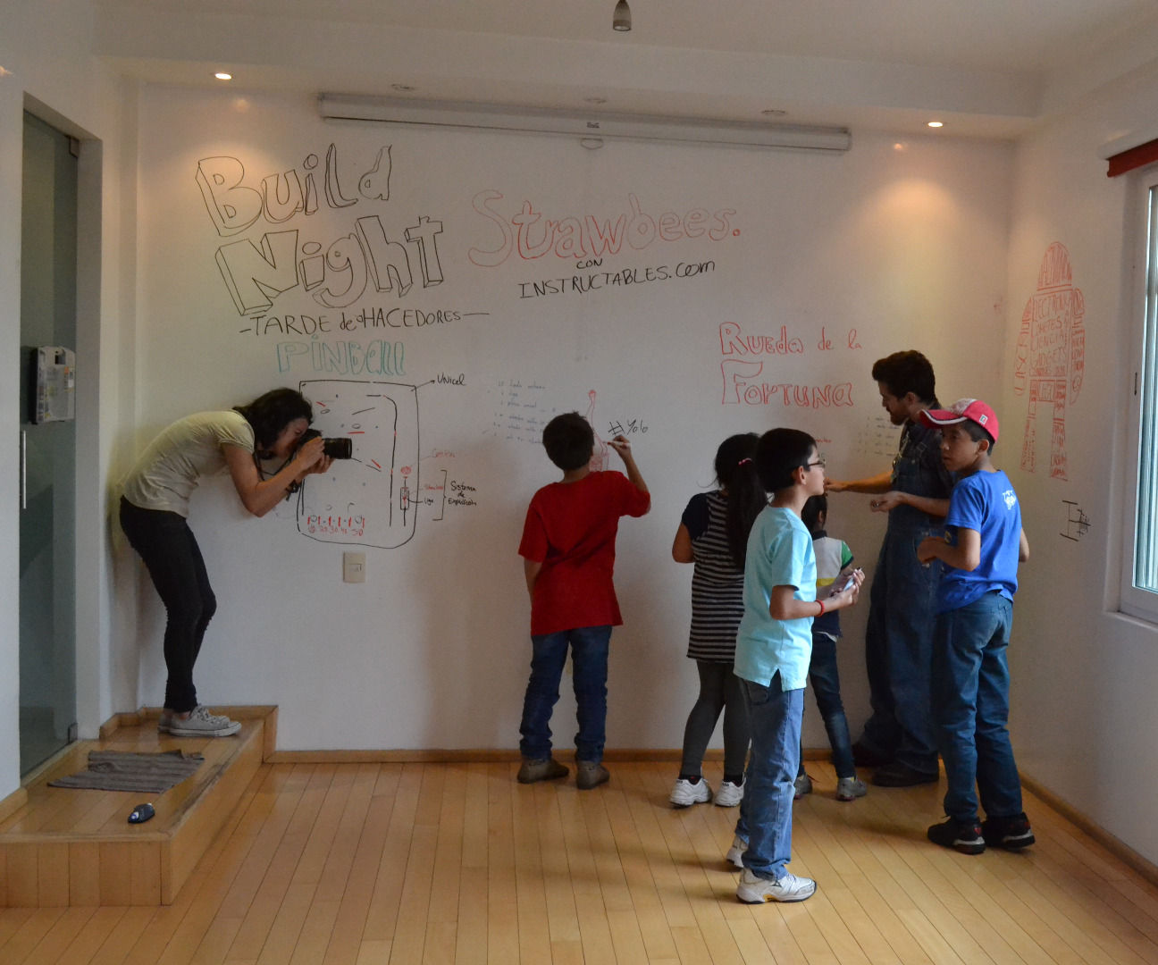 Rueda De La Fortuna Con Strawbees