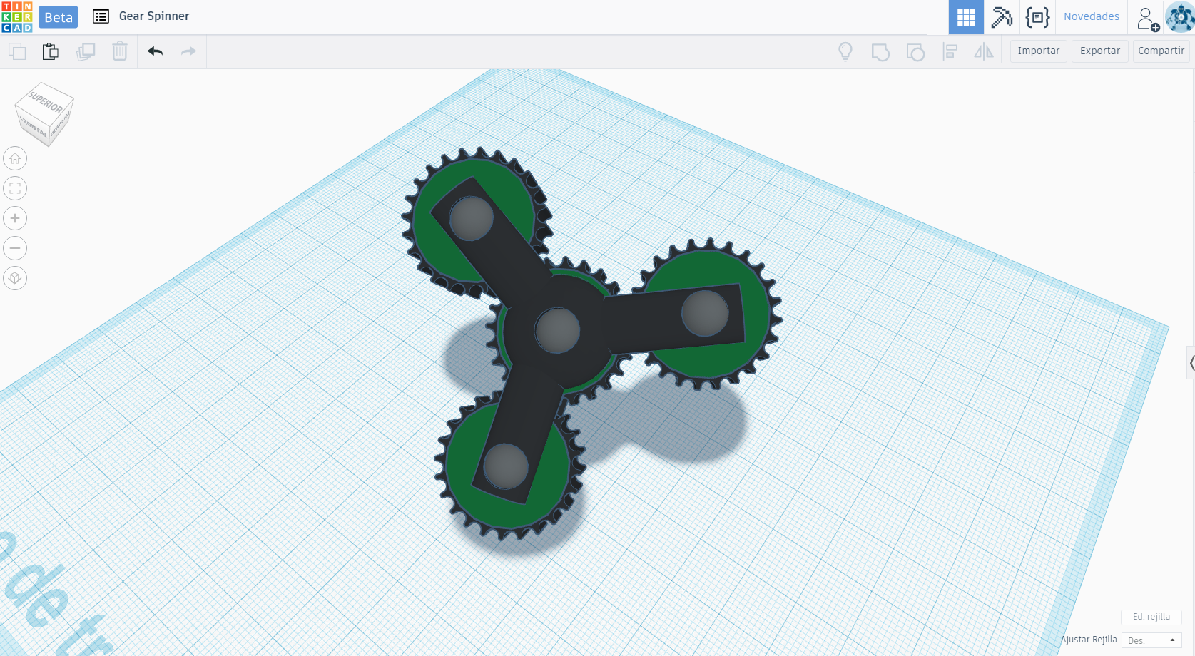 The Gear Spinner