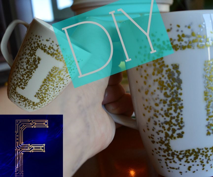 DIY Dotted Mug |Fituro