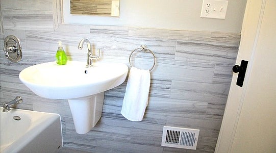 How to Install a Wall Mounted Pedestal Sink