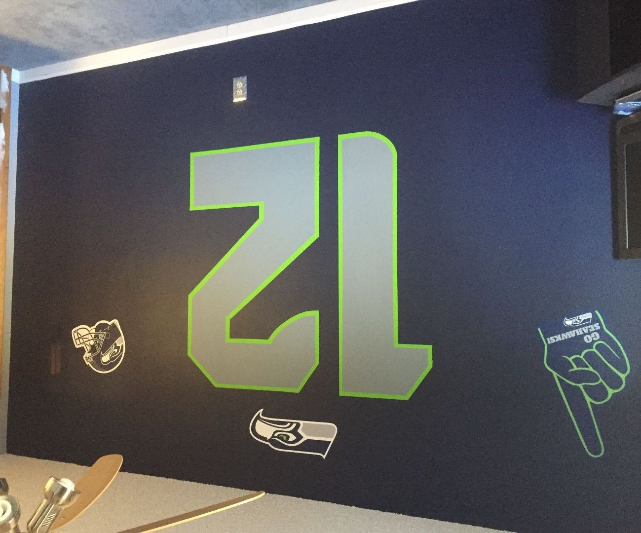 Seahawks Wall