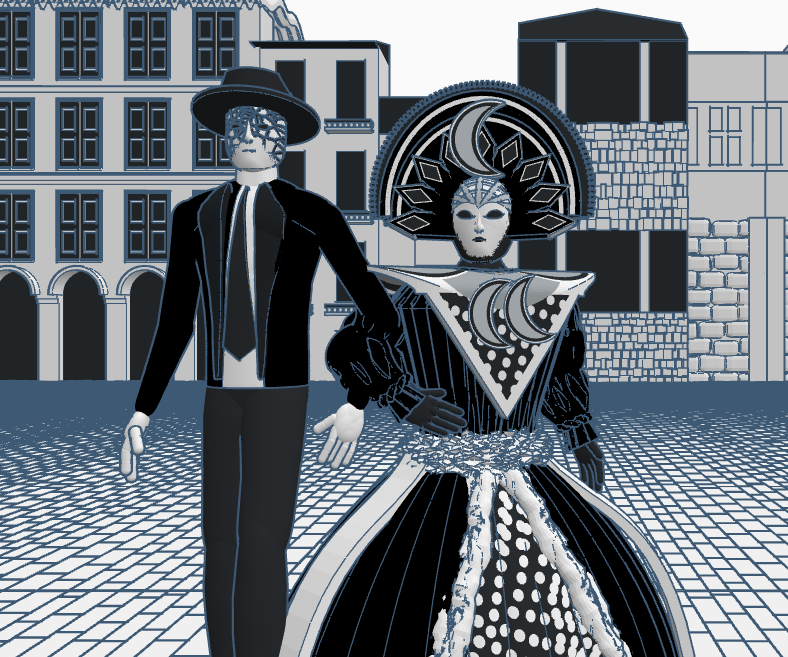 Venice Carnival Diorama