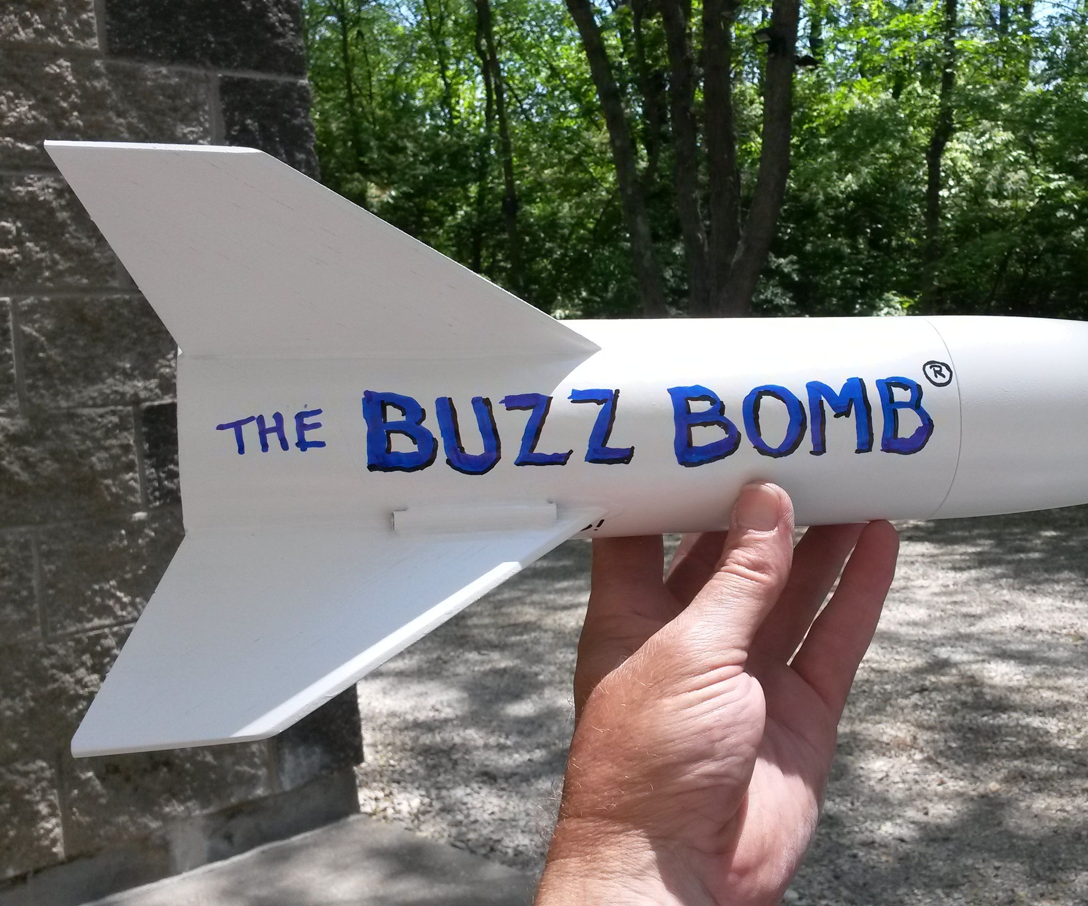 The Buzz Bomb Funeral Rocket
