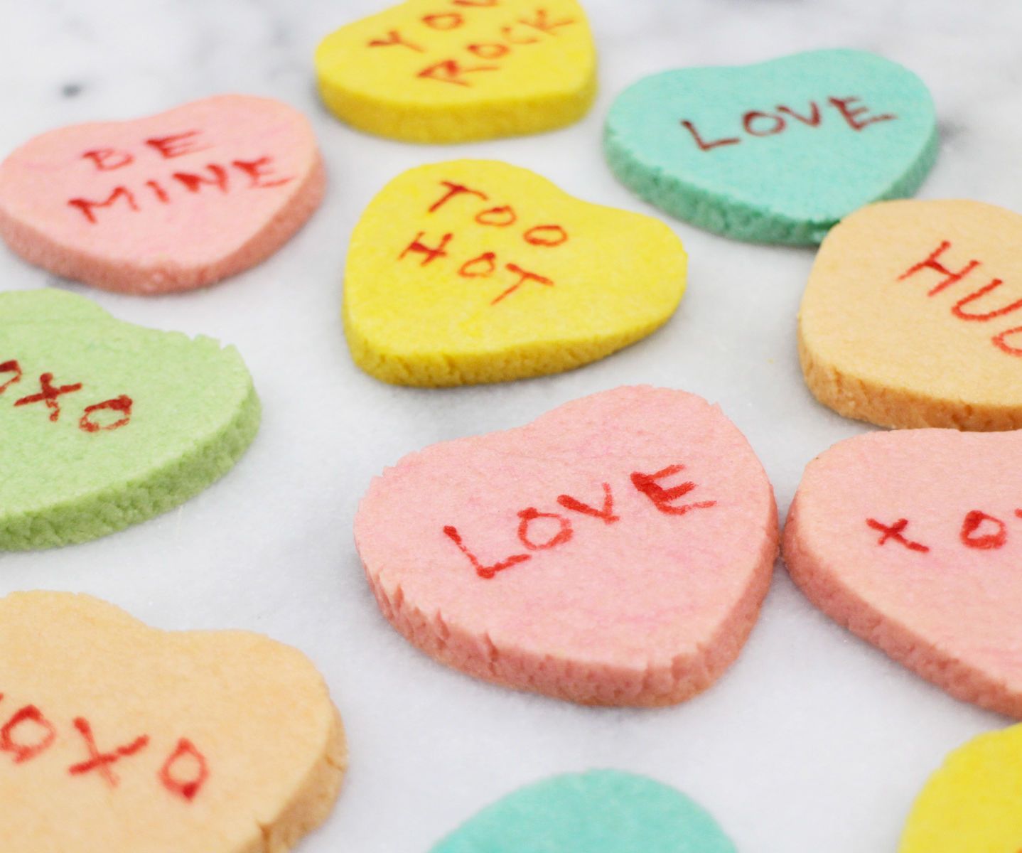 Candy Heart Cookies