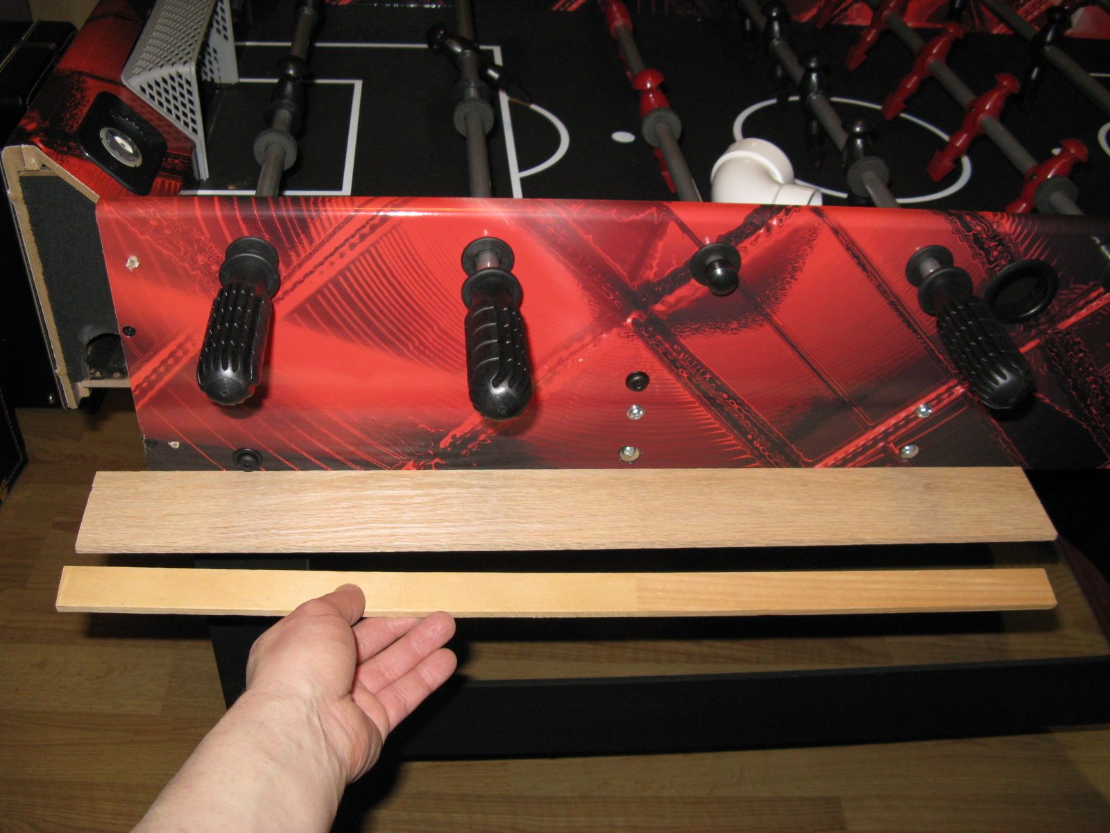 Add Side Ball Returns Your Halex/Franklin Foosball Table 33 Steps