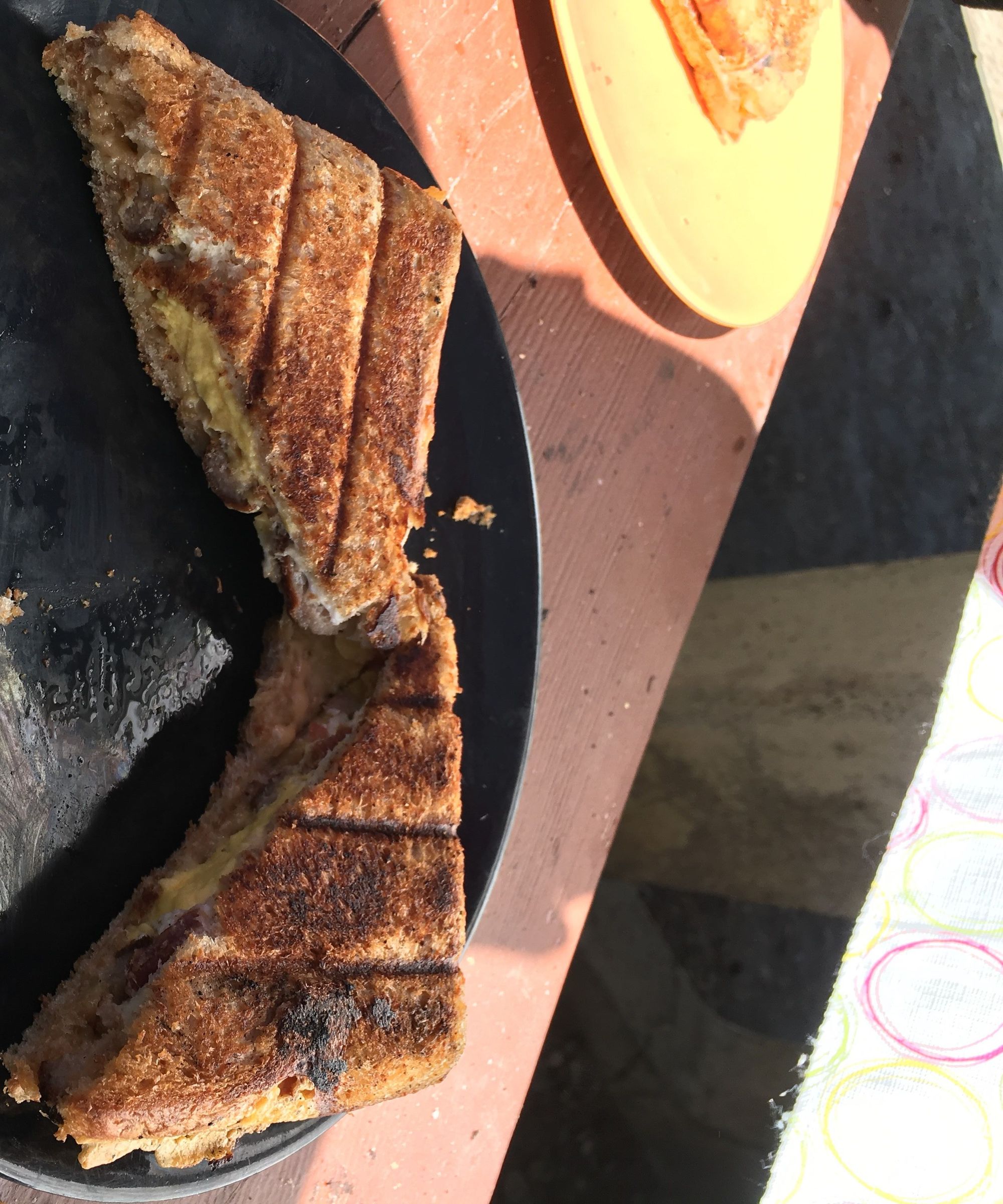 Camping Breakfast Sandwich