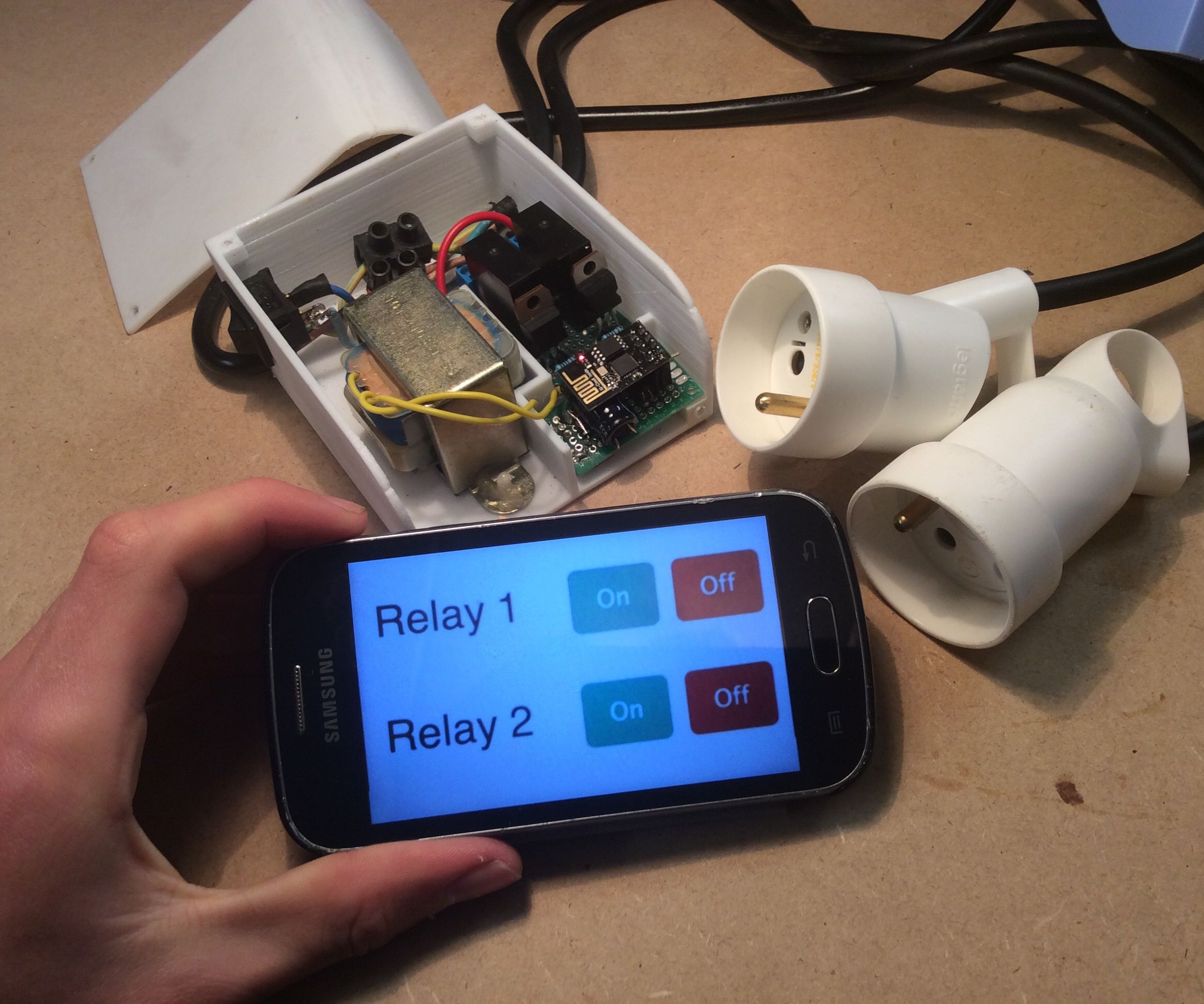 Wifi Relay With ESP8266
