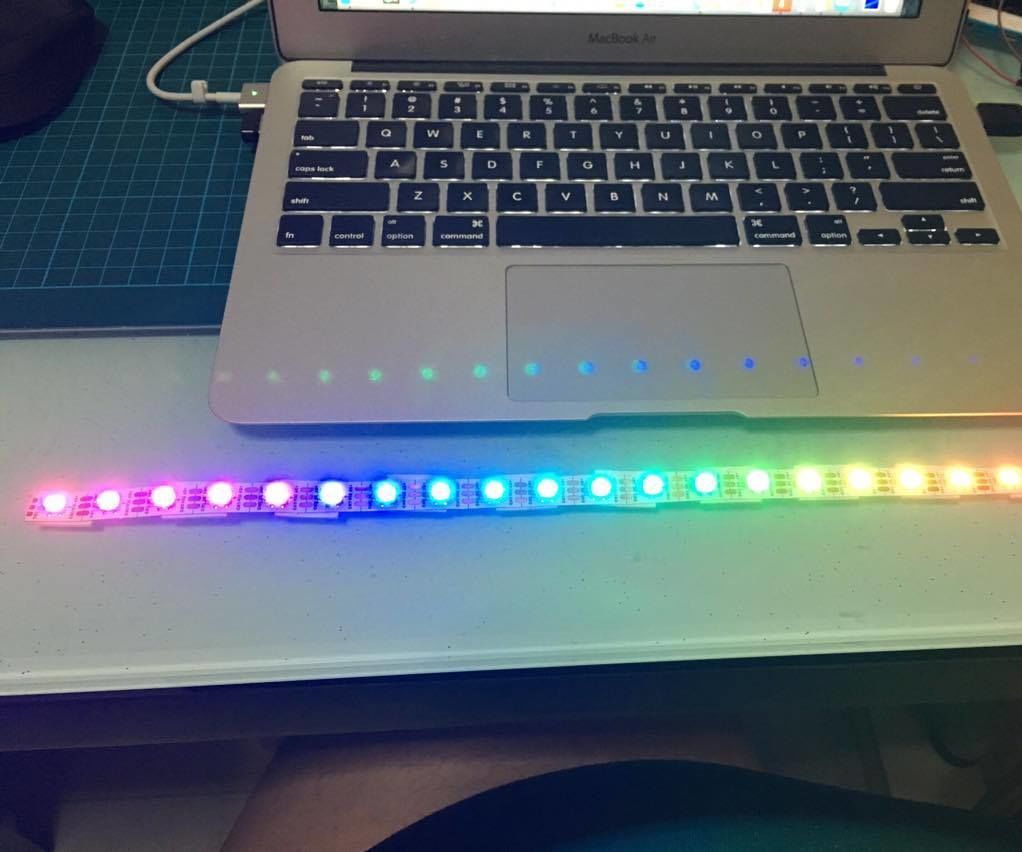Easy NeoPixel Programming with Espert library