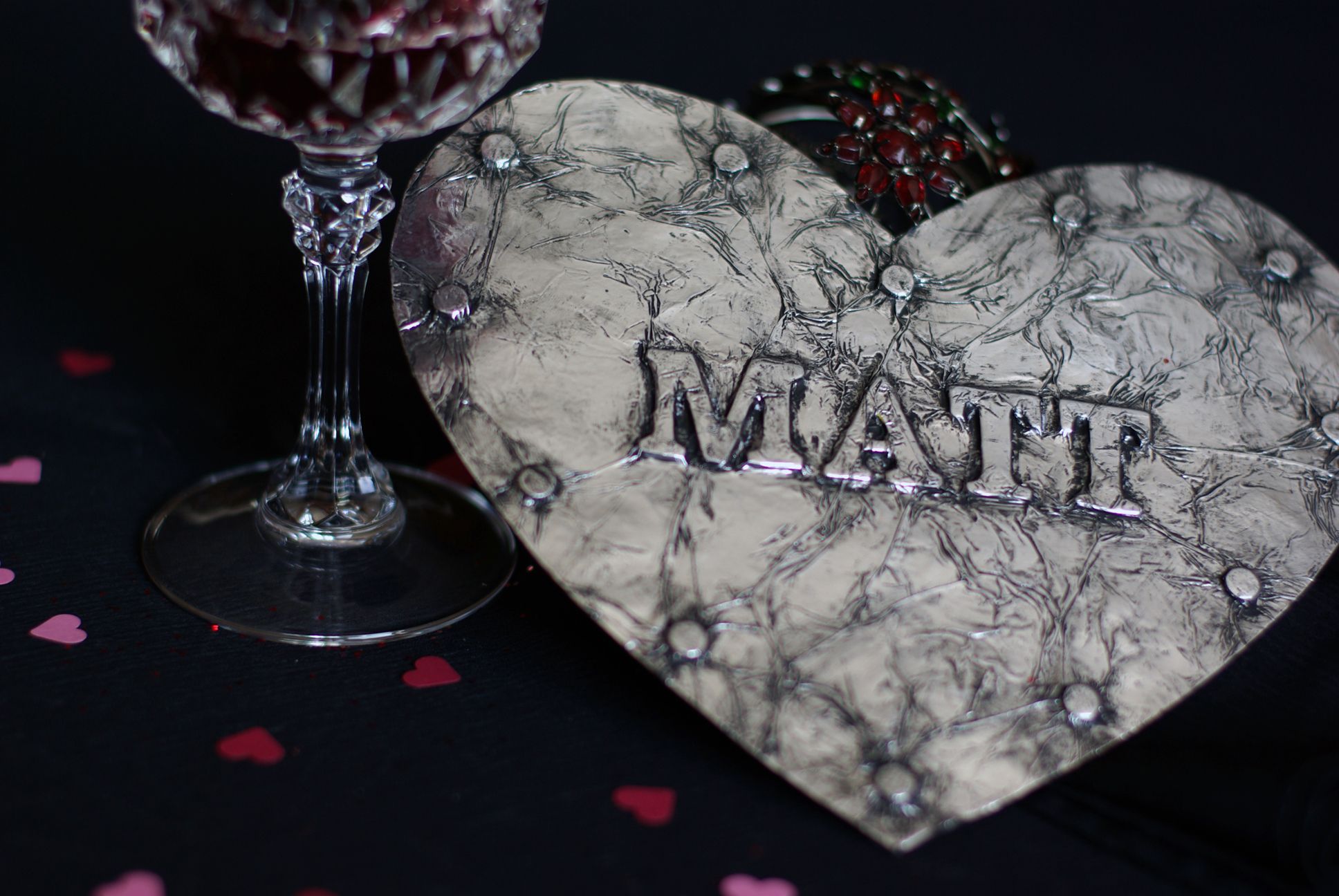 Medieval Heart Card